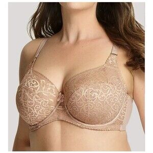 Sculptress By Panache Honey Estel Full Cup Bra Size 36H Underwire Lace